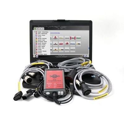 For AGCO 2X4 ELECTRONIC DIAGNOSTIC TOOL CANUSB EDT INTERFACE WITH CF54 Laptop