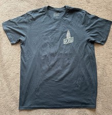 KCRW Indie Radio 89.9 FM Always On LA Graphics Navy Blue T-shirt Adult XL