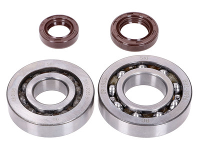 Kymco Super 8 50 2T SKF, FKM Premium Kurbellager und Dichtungen