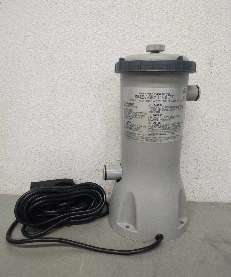 Bestway Flowclear 1,000 Gallons per Hour Above Ground Swimming Pool Filter Pump - Image 2 of 4