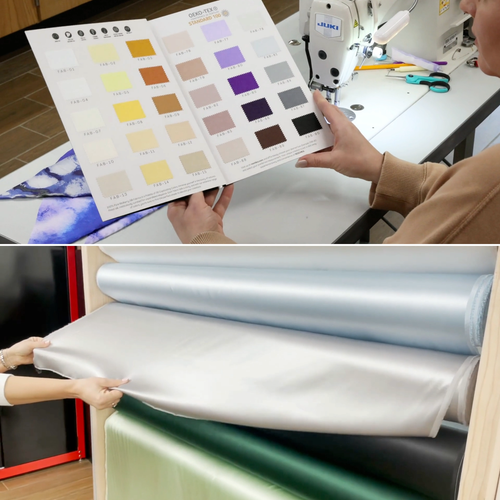 Tela de seda de mora 100 % pura chile rojo por yarda 44" ancho 19 mm 6A - Vídeo 1 de 1