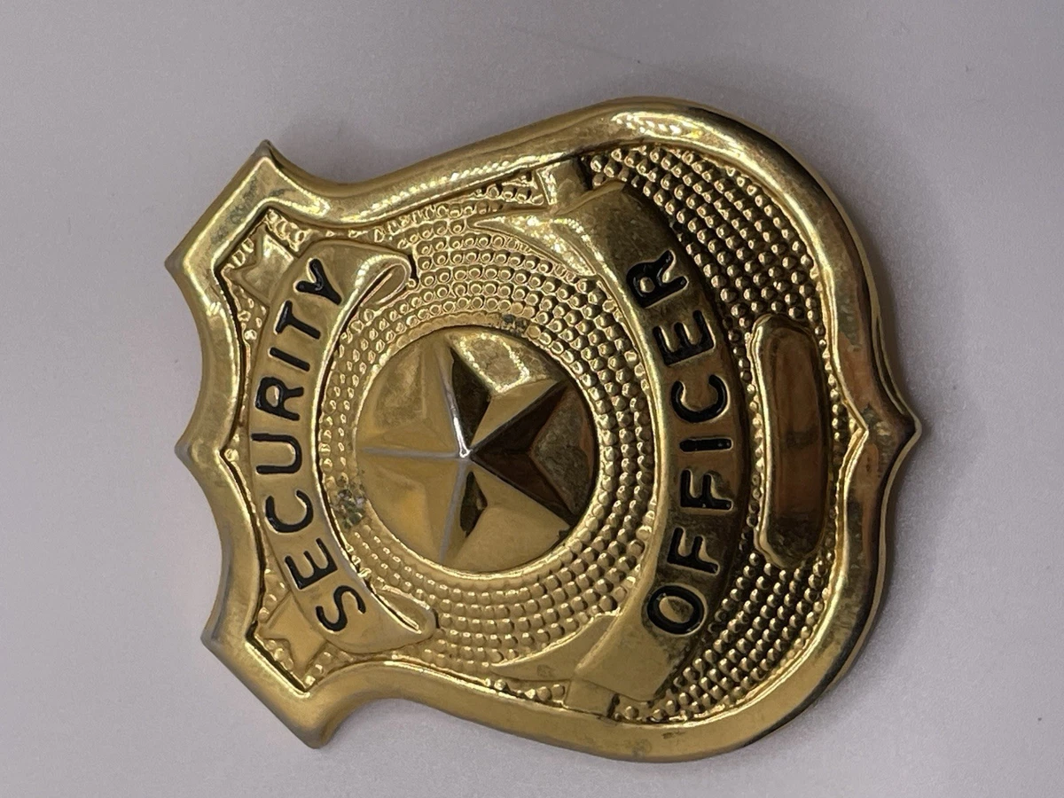 Security Officer Badge for sale | eBay