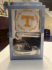 Tennesee Volunteers Newborn Gift set Bin And Pre Walkers New In Box