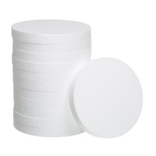 Crafare 8 Inch Foam Circles for Crafts 12pcs Round Foam Discs 1 Inch Thick fo...