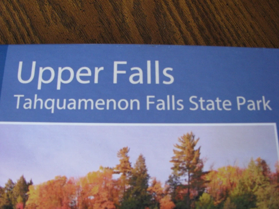 UPPER FALLS Tahquamenon Falls State Park Michigan 550 piezas 18" X24" Foto 2 de 3