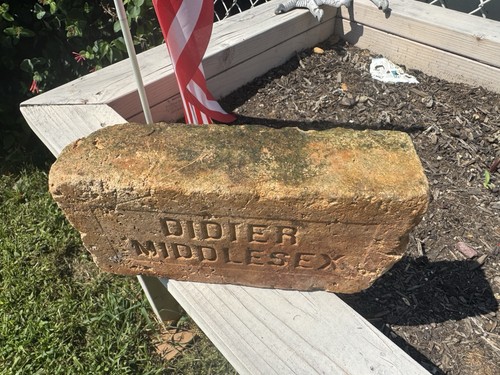 Antique Vintage Reclaimed Brick DIDIER MIDDLESEX NEW JERSEY - Picture 3 of 4