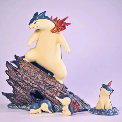 Tornupto Pokémon Figur 13 cm   GB 2. Generation Anime/Game Statue   Sammler-Deko