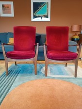 2 Parker Knoll easy Chairs PK964/5/6/7 Retro Mid Century