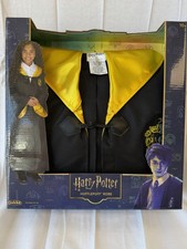 Harry Potter Hufflepuff Kids Costume Robe With Hood Ages 10 Officially Licensed