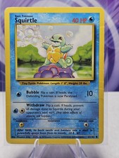 Squirtle 63/102 Base Set Unlimited Common HP DMG on eBay