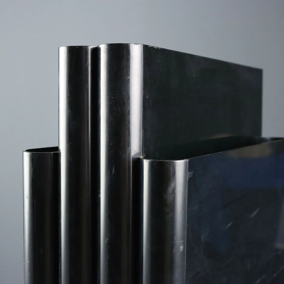 Porte-Revues Kartell Vintage Design Plastique Années 1980 Original - Photo 3/4