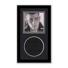 Nick Jonas Autographed Signed Framed CD Self-Titled Jonas Brothers ACOA