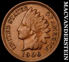 1906 Indian Head Cent- Extra Fine Better Date No Reserve #i3377