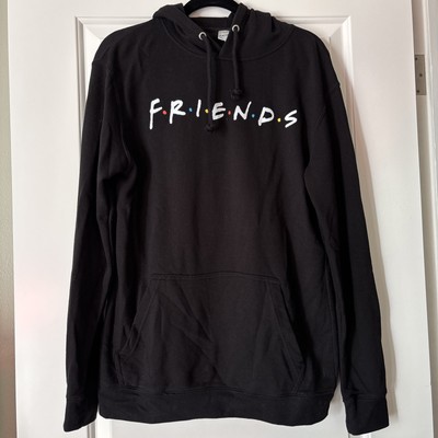 FRIENDS - TV Show - Black Hoodie - Adult - Size Medium -  F.R.I.E.N.D.S