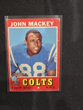 1971 Topps Football John Mackey HOF #175 VG-EX*