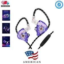 KBEAR Storm Earphones in Ear Monitor for Singers Drummers Musicians Bassists,...