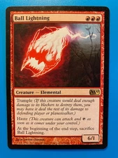 MTG 1x Ball Lightning # 125 Core Set 2010 M10 Magic the Gathering Card x1 NM