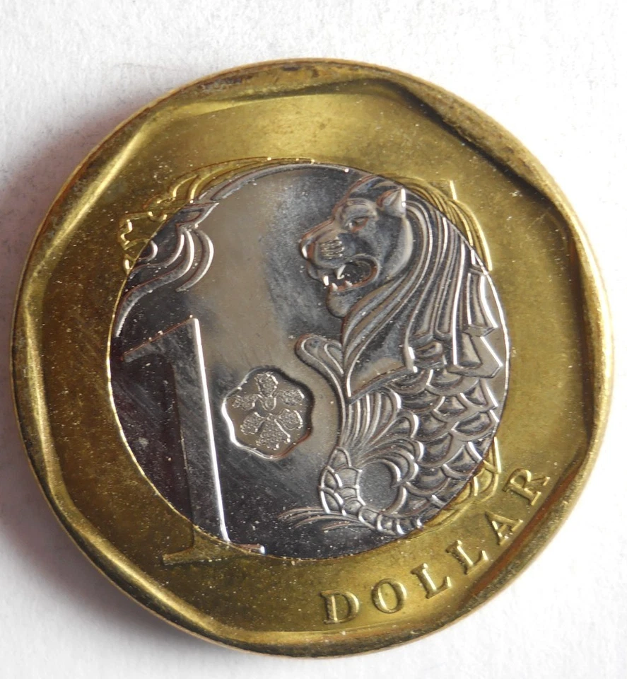 2017 SINGAPORE DOLLAR - Excellent Coin - FREE SHIP - Bin #324 - Image 2 of 2