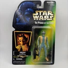 Star Wars Greedo Figure with Rodian Blaster Rifle POTF NEW 1996