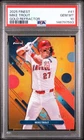 2025 Topps Finest #41 Mike Trout Gold Refractor #/50 PSA 10