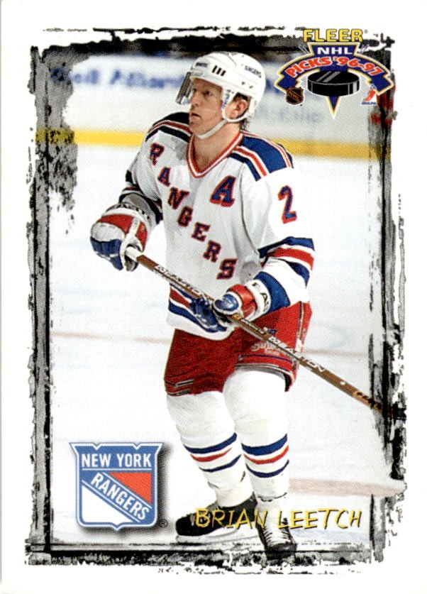 1996-97 Fleer NHL Picks #12 Brian Leetch