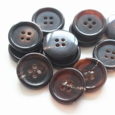 22-Piece Real Horn Buttons Set - Blazer, Suit...