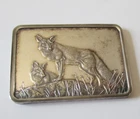 Red Wolf rare piece American Wildlife Collection 999 silver bar 1 ounce
