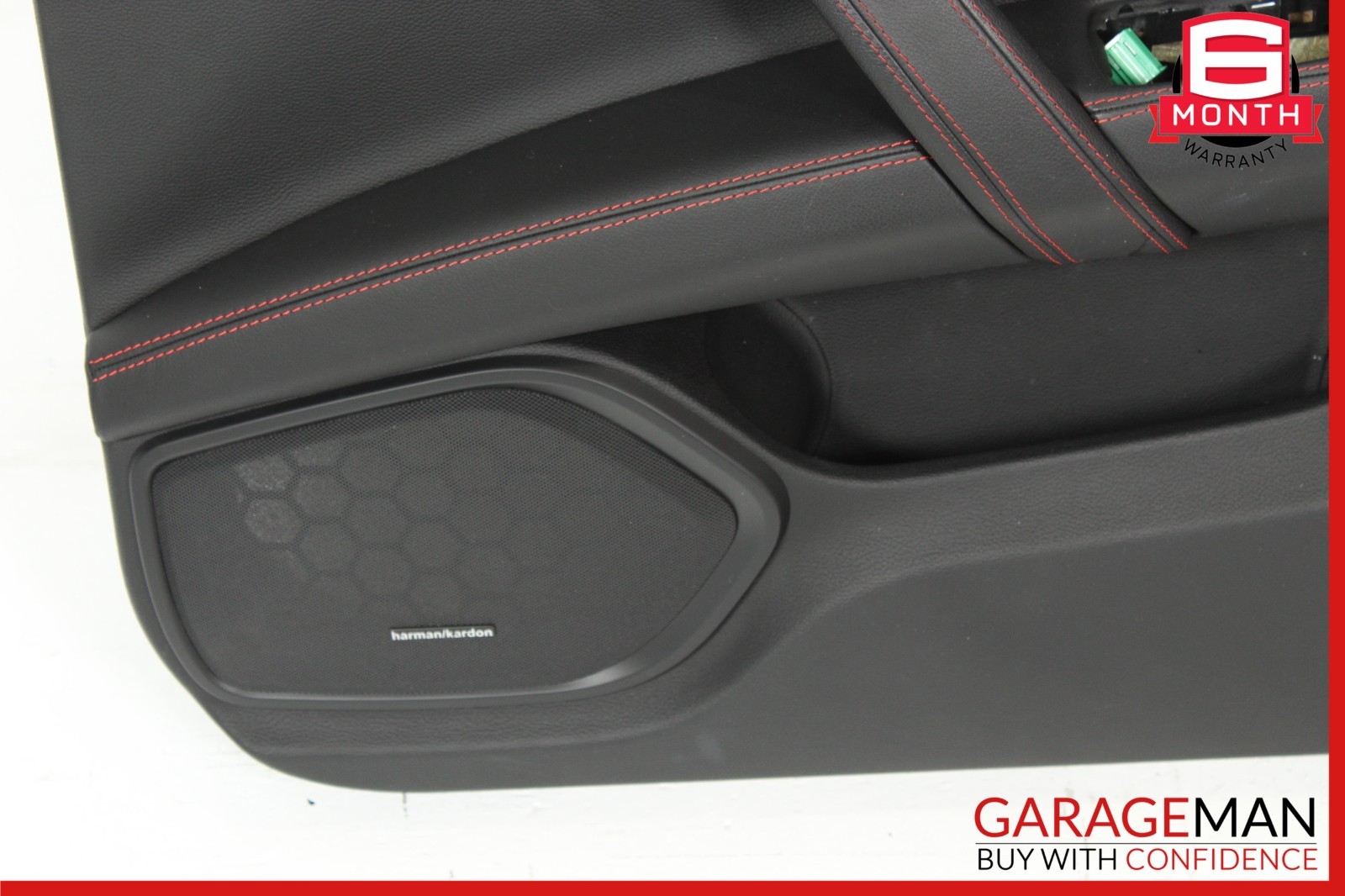 14-22 Maserati Ghibli M157 Front Right Side Interior Door Panel Black OEM