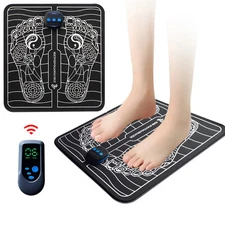 EMS Electric Foot Massager Mat 6 Modes Relieve Pain Muscle Blood Circulation