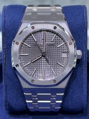 2022 Audemars Piguet Royal Oak 50th Anniversary 15510ST Grey Dial 41mm Watch