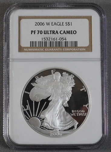 2006 W American Silver Eagle NGC PF70 Ultra Cameo