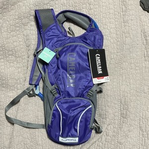 CamelBak Aurora Women's Hydration Pack 2.5L Purple Gray Lightweight Nylon
