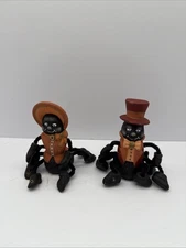 Vintage Anthropomorphic Spider With Ceramic Shoes Pipe Cleaner Limbs