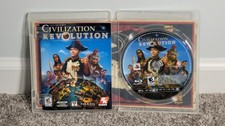 Sid Meier's Civilization Revolution (Sony PlayStation 3, 2008) CIB VGood Game