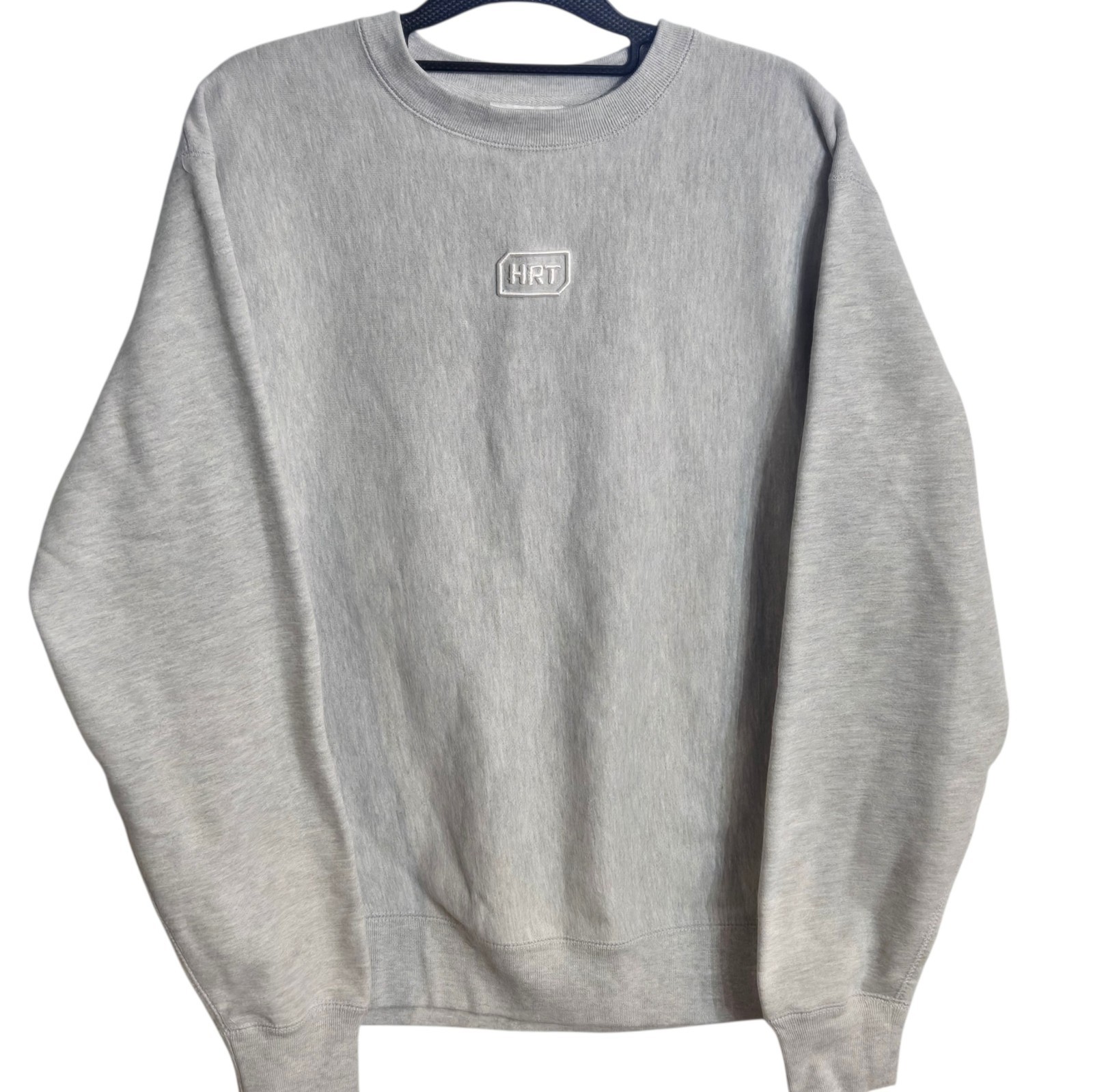 Hudson River Trading HRT Quant Finance Crewneck Sweatshirt Heavyweight Gray Sz M