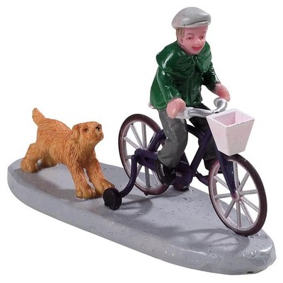 Lemax-92764-227, Biking Fun, Weihnachtsdorf, Weihnachtsfiguren