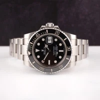 Rolex Submariner Date 40mm Ceramic Stainless Steel Black Dial Watch 116610LN