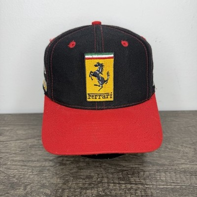NWOT VTG Ferrari 333 SP Scandia Snapback Hat Racing F1 Motorsports Apex One Wool