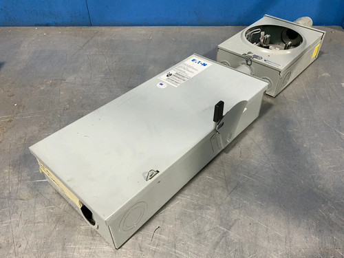 EATON DISCONNECT SWITCH W/METER SOCKET DG323NRB