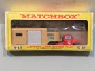 Vintage 1967 Lesney Matchbox King Size K-18 Articulated Horse Van w/Orig Box