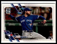 Tom Hatch 2021 Topps #556 RC Rookie Toronto Blue Jays