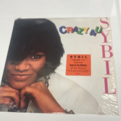 Sybil   Crazy 4 U 12'' Single Vinyl Dance R&B Next Plateau Records Salt-N-Pepa