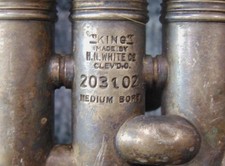 King Master Model Cornet Silver Parts Slides ...