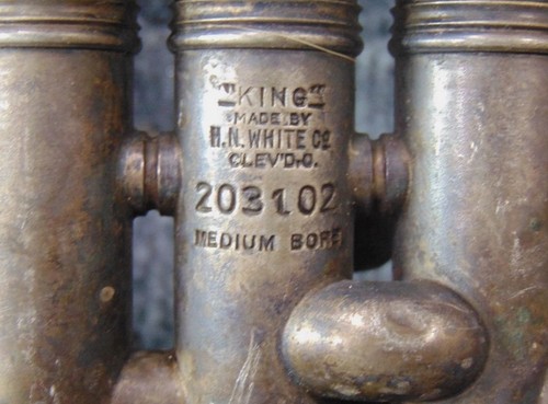 King Master Model Cornet Silver Parts Slides Valves Buttons Caps Free Returns