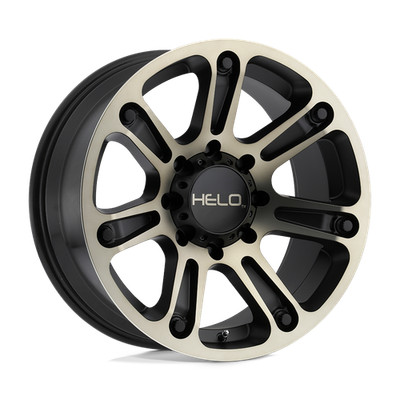 Helo Wheels HE904 20x9 5x5.0 -12mm Satin Black/Machined HE90429050912N