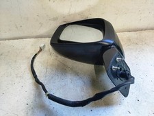 2009 HONDA FR-V PASSENGER LEFT SIDE WING MIRROR BLACK 010028