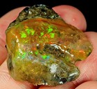 33Ct Ethiopian Welo Opal Play Of Color Facet Rough Specimen YOW1633 — photo 1