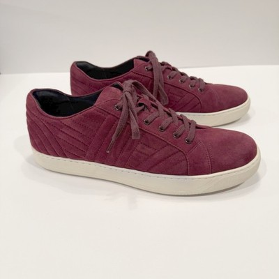 Vaneli Sport Quilted Suede Womens 9.5 Burgundy Sneakers Casual Comfort Shoes