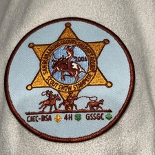 2006 California Inland Empire BSA  GSA 4H Patch San Bernardino Sheriffs Rodeo
