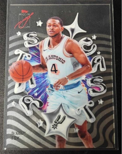 2025 Topps Signature De'Aaron Fox Base (RAW)